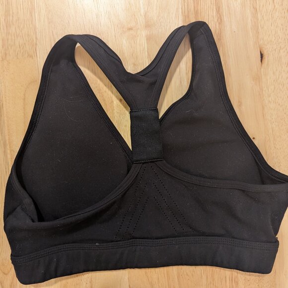 Alphalete Surface Laser Cut Wrap Bra - Black - S - Picture 5 of 5